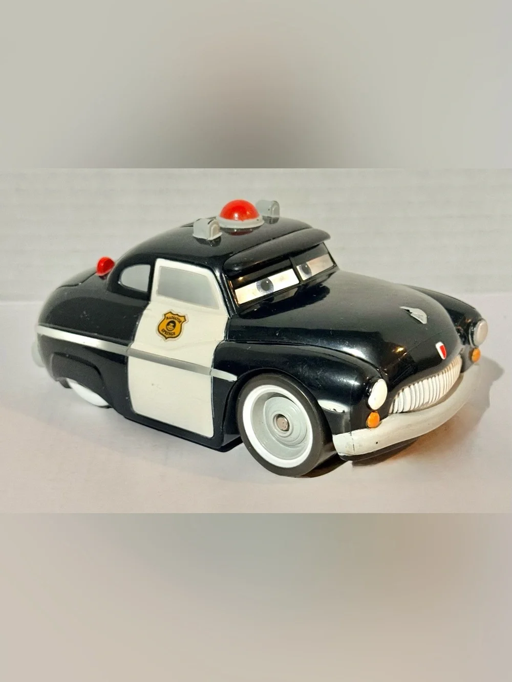 Disney Pixar Cars Shake & Go Sheriff Car RARE ⭐️Pre-Used Good⭐️